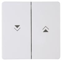 Kopp 334488000 Jaloezie-schakelaar, Jaloezie-knop Afdekking HK05 Arctisch-wit 1 stuk(s) - thumbnail