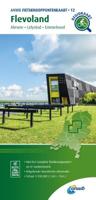 Fietsknooppuntenkaart Flevoland 1:100.000 - Anwb - Paperback (9789018046859) - thumbnail