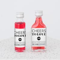 Mini flesje modern paper - thumbnail