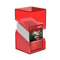 Ultimate Guard Boulder 100+ Clear - Ruby - thumbnail