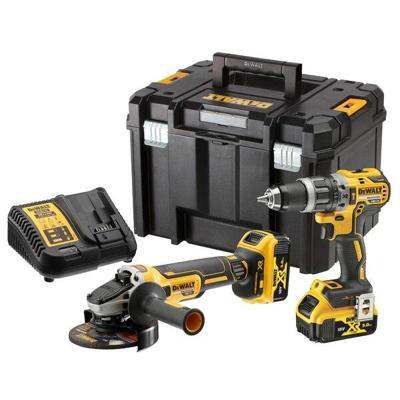 DeWALT DCK2080P2T Accu combiset 2-delig (DCD796 + DCG405) 18V XR 5.0Ah in TSTAK
