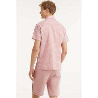SELECTED HOMME regular fit overhemd van biologisch katoen misty rose - thumbnail