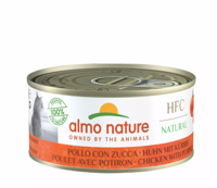 Almo Nature HFC Natural kip met pompoen natvoer kat (150 g) 24 x 150 g - thumbnail
