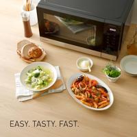 Panasonic NN-SD38QSEPG Magnetron Zwart, RVS 1000 W LC-display - thumbnail