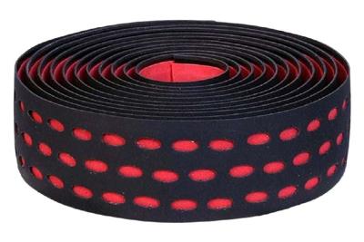 Velox stuurtape bi-color 3.0 zwart/rood (2st)