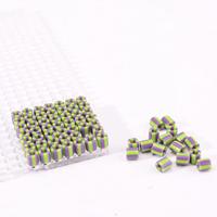 Vaessen Creative • strijkkralen tweekleurig paars-groen 550st. - thumbnail