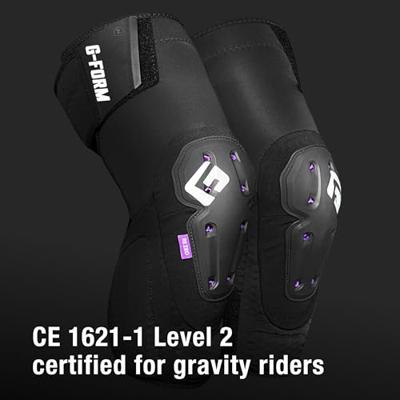 G-FORM knie protectie "mesa" knee prot. mesa size m black