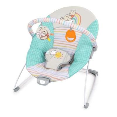 DISNEY BABY - WINNIE - Omvormbare babywipper met afneembare speelboog - Geschikt voor baby's van 0 tot 6 maanden, rustgevende vibraties