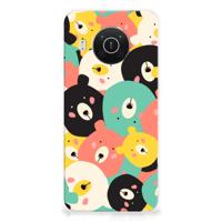 Nokia X10 | X20 Telefoonhoesje met Naam Bears - thumbnail