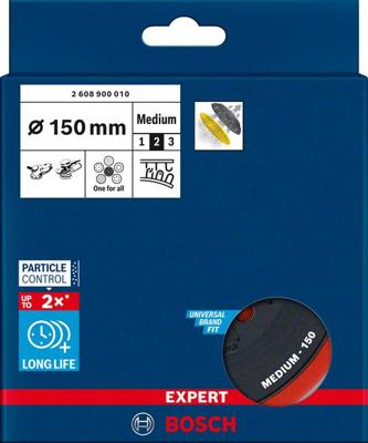 Bosch Accessories 2608900010 Expert Multihole steunschijf voor Bosch, 150 mm, medium Diameter 150 mm Bosch Accessories 2608900010 Expert Multihole steunschijf voor Bosch, 150 mm, medium Diameter 150 mm