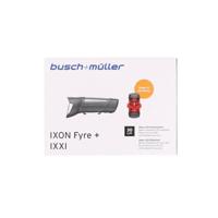 Busch & Muller Busch & müller set (front & rear) ixon fyre & ixxi black & red/black - thumbnail