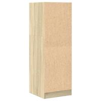 Apothekerskast 40x41x118 cm bewerkt hout sonoma eikenkleurig - thumbnail