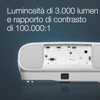 Epson EH-TW7100 Beamer LCD 3000 ANSI-lumen 3840 x 2160 UHD 4K Met afstandsbediening, 3D ready, 4K ondersteuning - thumbnail