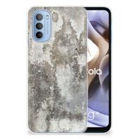 Motorola Moto G31 | G41 | TPU | Siliconen hoesje | Beton Print - thumbnail