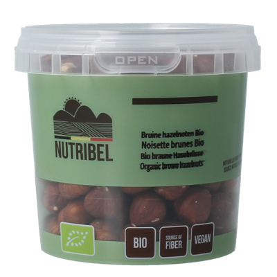 Nutribel Hazelnoten bruin bio 200 Gram