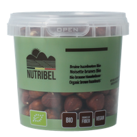 Nutribel Hazelnoten bruin bio 200 Gram - thumbnail