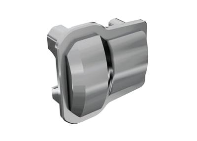 Traxxas TRX-9738-GRAY Differentieelafdekking grijs TRX-4M