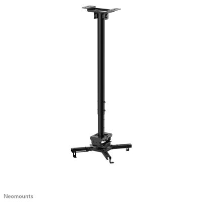Neomounts CL25-550BL1 Beamer-plafondbeugel Plafondhouder, In hoogte verstelbaar, Roteerbaar, Kantelbaar, Zwenkbaar Afstand vloer-plafond (max.): 114.5 cm Zwart Neomounts CL25-550BL1 Beamer-plafondbeugel Plafondhouder, In hoogte verstelbaar, Roteerbaar, Kantelbaar, Zwenkbaar Afstand vloer-plafond (max.): 114.5 cm Zwart