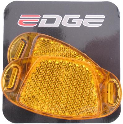 Edge Spaakreflectorset oranje (2 stuks) Edge Spaakreflectorset oranje (2 stuks)