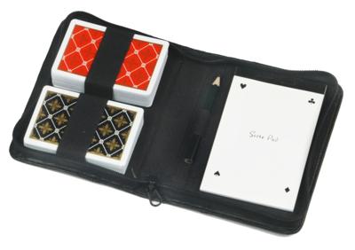 Longfield Games Speelkaarten in Etui met Notitieboekje & Potlood Longfield Games Speelkaarten in Etui met Notitieboekje & Potlood