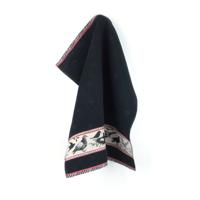 Bunzlau Castle Keukendoek Birds Zwart - thumbnail