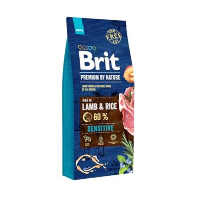Brit Premium by Nature Sensitive lam & rijst hondenvoer 15 kg Brit Premium by Nature Sensitive lam & rijst hondenvoer 15 kg