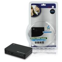 4-poorts HDMI 1.4 switch met 3D ondersteuning - thumbnail