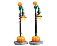 Kerstfiguur Witch pumpkin patch set of 2 b/o 4.5v LEMAX - Lemax - thumbnail