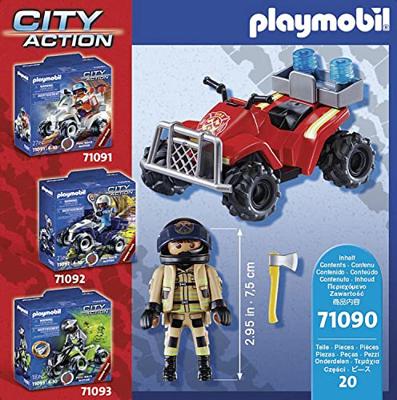 Playmobil 71090 City Action Brandweer Speed Quad Playmobil 71090 City Action Brandweer Speed Quad