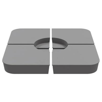 VidaXL 4-delige set parasolvoeten voor kruisvoet parasol 100 kg pp VidaXL 4-delige set parasolvoeten voor kruisvoet parasol 100 kg pp
