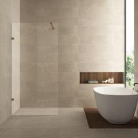 Wiesbaden Inloopdouche 70x200 cm - Nano Coating. Helder Glas. Brons Koper - thumbnail