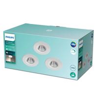 Philips Led inbouwspotsDive (3x) 3x6w - 2700K - 8,5cm wit - 75604800 - thumbnail