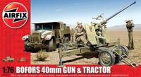 Airfix 1/76 Bofors 40mm Gun & Tractor - thumbnail
