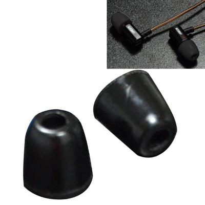 KZ 6 PCS zwart Memory Foam Earbuds Voor All In-Ear Koptelefoon(zwart)