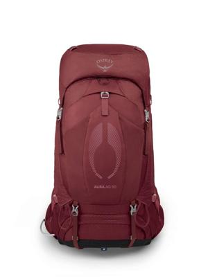 Osprey Aura AG 50 Backpack Dames Berry Sorbet Red WXS/S