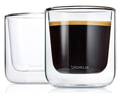 BLOMUS - Nero - Koffieglas 0,20l s/2 BLOMUS - Nero - Koffieglas 0,20l s/2