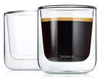 BLOMUS - Nero - Koffieglas 0,20l s/2 - thumbnail