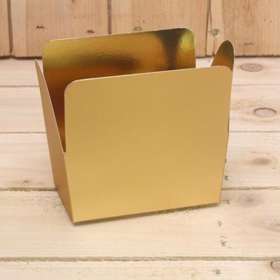 Bonbon doosjes - Chocolade doosje - Goud mat HOOG - 24 stuks