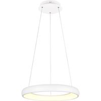 LED Hanglamp - Trion Kardo - 38W - Aanpasbare Kleur - Dimbaar - Rond - Mat Wit - Metaal - thumbnail