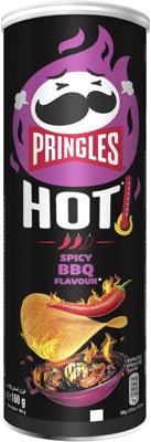 Pringles chips, 160 g, hot BBQ ribs Pringles chips, 160 g, hot BBQ ribs