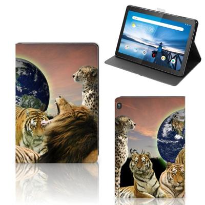 Lenovo Tablet M10 Flip Case Roofdieren Lenovo Tablet M10 Flip Case Roofdieren