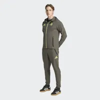 Real Madrid Vis Tech Trainingspak Senior 2025/2026 - Maat XL - Kleur: DonkergroenGeel | Soccerfanshop - thumbnail