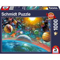 Schmidt Spiele 58176 puzzel Legpuzzel 1000 stuk(s) Ruimte - thumbnail