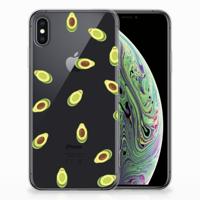 Apple iPhone Xs Max Siliconen Case Avocado - thumbnail