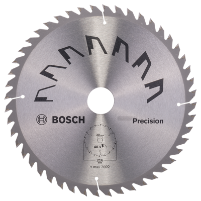 Bosch Accessoires Cirkelzaagblad Precision 216X2X30/,T48 - 2609256936