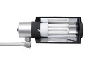 Maul MAULoffice 8215095 Bureaulamp Spaarlamp E27 20 W Zilver, Zwart - thumbnail