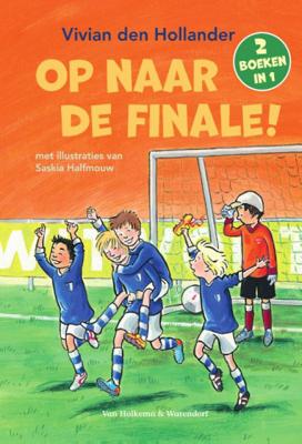 Vivian den Hollander Blauw Wit   Op naar de finale!