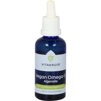 Vitakruid Vegan Omega 3 Algenolie 1250 Tryglyceriden 500 DHA - thumbnail