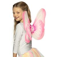 Vleugels vlinder roze - thumbnail
