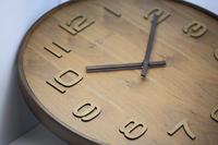 NeXtime - NeXtime - Wandklok - 53 x 3 cm - Hout - Bruin - 'Wood Wood - thumbnail